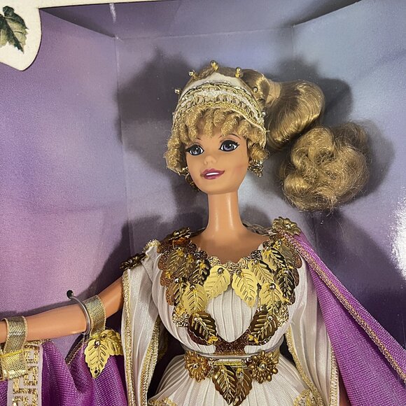 Vintage 1995 Mattel Grecian Goddess Barbie The Great Eras Collection Doll #15005 - Picture 5 of 12